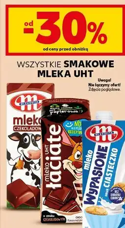 Kaufland Łaciate / Mlekovita Smakowe mleka UHT oferta