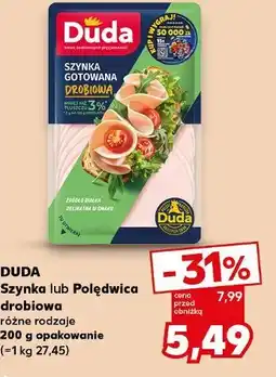 Kaufland DUDA Szynka lub Polędwica drobiowa oferta