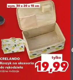 Kaufland Koszyk na akcesoria do rękodzieła Crelando oferta