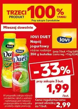 Kaufland Jovi Duet Napój jogurtowy oferta