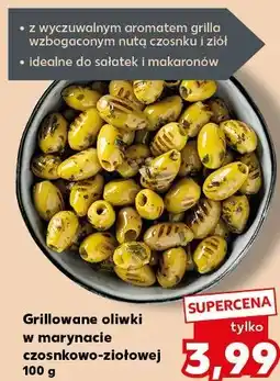 Kaufland Grillowane oliwki w marynacie czosnkowo-ziołowej oferta