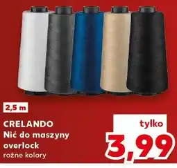 Kaufland Nić do maszyny overlock Crelando oferta