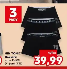 Kaufland GIN TONIC Bokserki męskie oferta