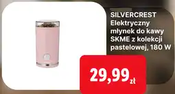 Lidl SILVERCREST Elektryczny młynek do kawy SKME z kolekcji pastelowej, 180 W oferta