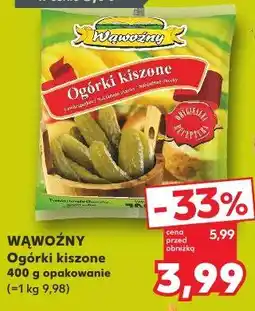 Kaufland WĄWOŹNY Ogórki kiszone oferta