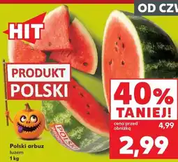 Kaufland Polski arbuz luzem oferta