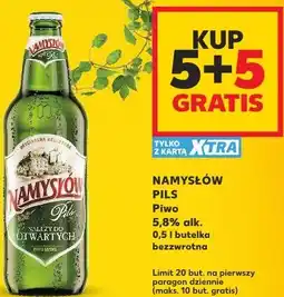 Kaufland Piwo Namysłów Pils oferta
