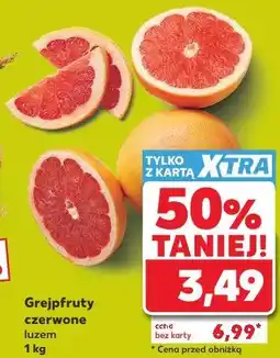 Kaufland Grejpfruty czerwone luzem oferta