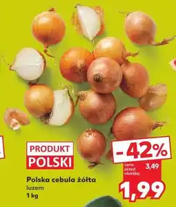 Kaufland Polska cebula żółta luzem oferta