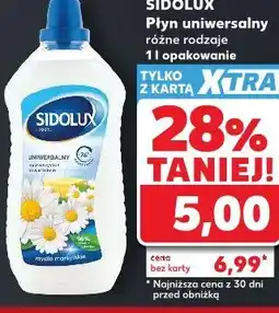 Kaufland Sidolux Płyn uniwersalny różne rodzaje oferta