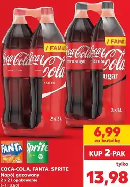 Kaufland Coca-Cola, Fanta, Sprite Napój gazowany oferta