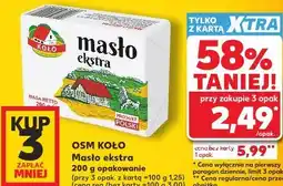Kaufland OSM KOŁO Masło ekstra oferta