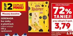 Kaufland Serenada Ser żółty w plastrach oferta