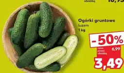 Kaufland Ogórki gruntowe luzem oferta