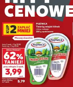Kaufland Piątnica Twaróg wiejski klinek oferta