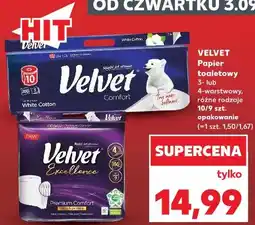 Kaufland Velvet Papier toaletowy oferta