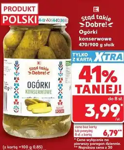 Kaufland Stąd takie Dobre! Ogórki konserwowe oferta