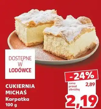 Kaufland Cukiernia Michaś Karpatka oferta