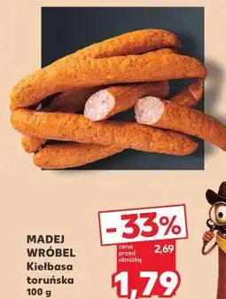Kaufland MADEJ WRÓBEL Kiełbasa toruńska oferta