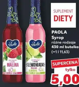Kaufland Paola Syrop różne rodzaje oferta