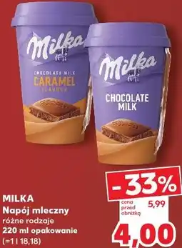 Kaufland MILKA Napój mleczny różne rodzaje oferta