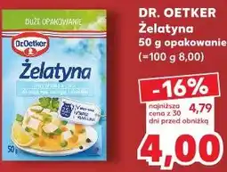 Kaufland DR. OETKER Żelatyna oferta