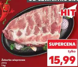 Kaufland Żeberka wieprzowe płaty oferta
