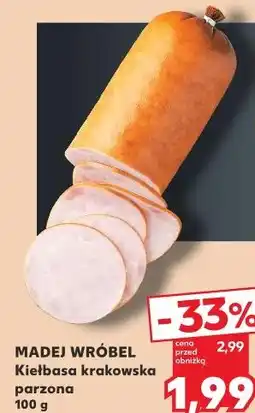 Kaufland MADEJ WRÓBEL Kiełbasa krakowska parzona oferta