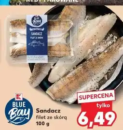 Kaufland Sandacz filet ze skórą Blue Bay oferta