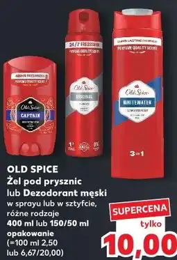 Kaufland Old Spice Żel pod prysznic lub Dezodorant męski oferta