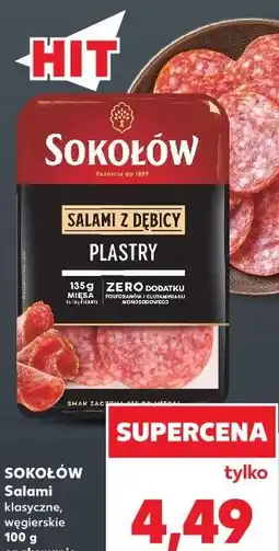 Kaufland Sokołów Salami klasyczne, węgierskie oferta