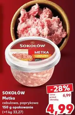 Kaufland Sokołów Metka cebulowa, paprykowa oferta