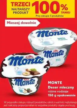 Kaufland Zott Monte Deser mleczny oferta