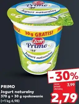Kaufland Zott Primo Jogurt naturalny oferta