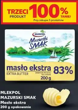 Kaufland Mlekpol Mazurski Smak Masło ekstra oferta