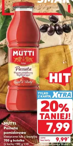 Kaufland MUTTI Passata pomidorowa oferta