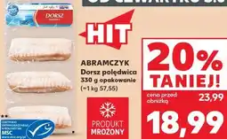 Kaufland Abramczyk Dorsz polędwica mrożona oferta