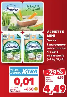 Kaufland ALMETTE MINI Serek twarogowy oferta