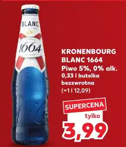Kaufland Kronenbourg Blanc 1664 Piwo 5%, 0% alk oferta