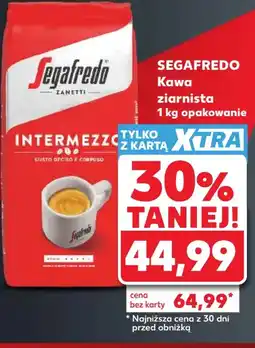 Kaufland Segafredo Kawa ziarnista Intermezzo oferta
