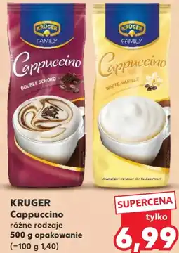 Kaufland KRUGER Cappuccino oferta