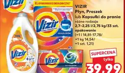 Kaufland Vizir Płyn, Proszek lub Kapsułki do prania różne rodzaje oferta