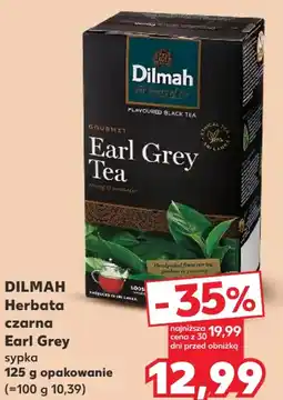 Kaufland DILMAH Herbata czarna Earl Grey sypka oferta