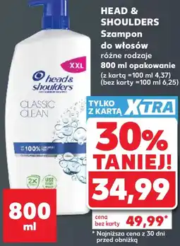 Kaufland Szampon do włosów Head & Shoulders oferta