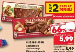 Kaufland Czekolada Nussbeisser oferta