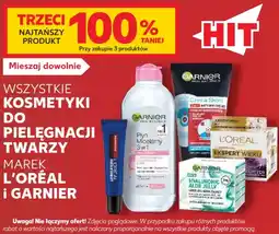 Kaufland Wszystkie kosmetyki do pielęgnacji twarzy marek L'Oréal i Garnier oferta