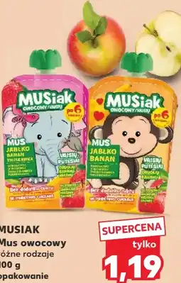 Kaufland MUSIAK Mus owocowy oferta