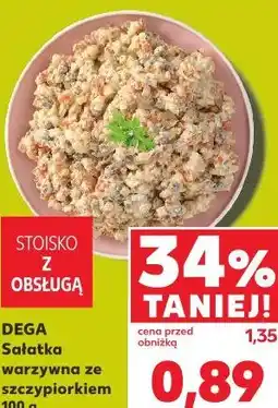 Kaufland DEGA Sałatka warzywna ze szczypiorkiem oferta