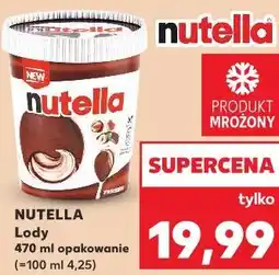 Kaufland Nutella Lody oferta
