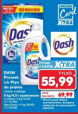 Kaufland Dash Proszek lub Płyn do prania oferta